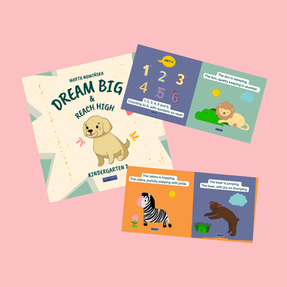 DREAM BIG POZIOM STARTER, 1 i 2 PREKINDERGARTEN, KINDERGARTEN 1 i KINDERGARTEN 2 ZESTAW