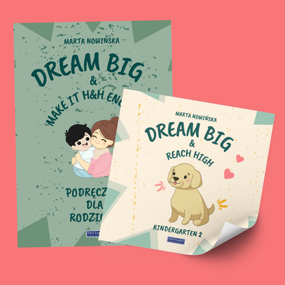 DREAM BIG POZIOM 2 KINDERGARTEN 2 ZESTAW