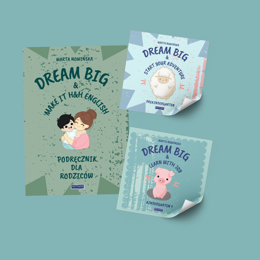 DREAM BIG POZIOM STARTER i 1 PREKINDERGARTEN i KINDERGARTEN 1 ZESTAW