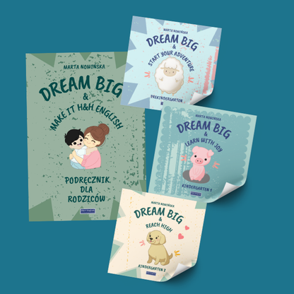 DREAM BIG POZIOM STARTER, 1 i 2 PREKINDERGARTEN, KINDERGARTEN 1 i KINDERGARTEN 2 ZESTAW