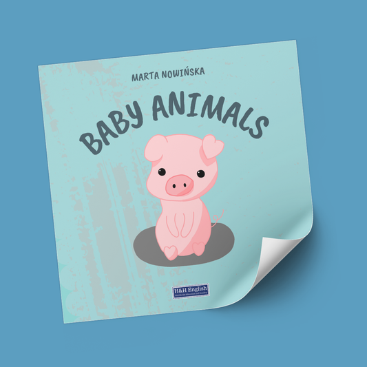 BABY ANIMALS KSIAŻECZKA WERSJA E